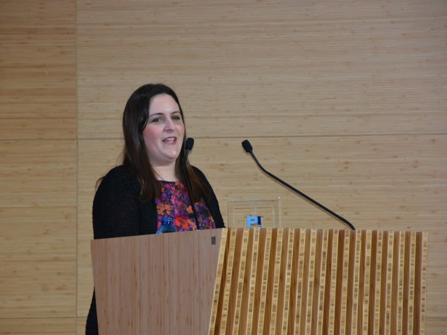Belén Gutiérrez, ganadora del premio a la Mejor tesis doctoral enfermera